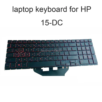 

Replacement backlit keyboard for HP OMEN 15 DC dc0002la Arabic Spanish Latin black red keyboards 2RJ26LA 9Z.NFBQ.101 NSK-XP1BQ