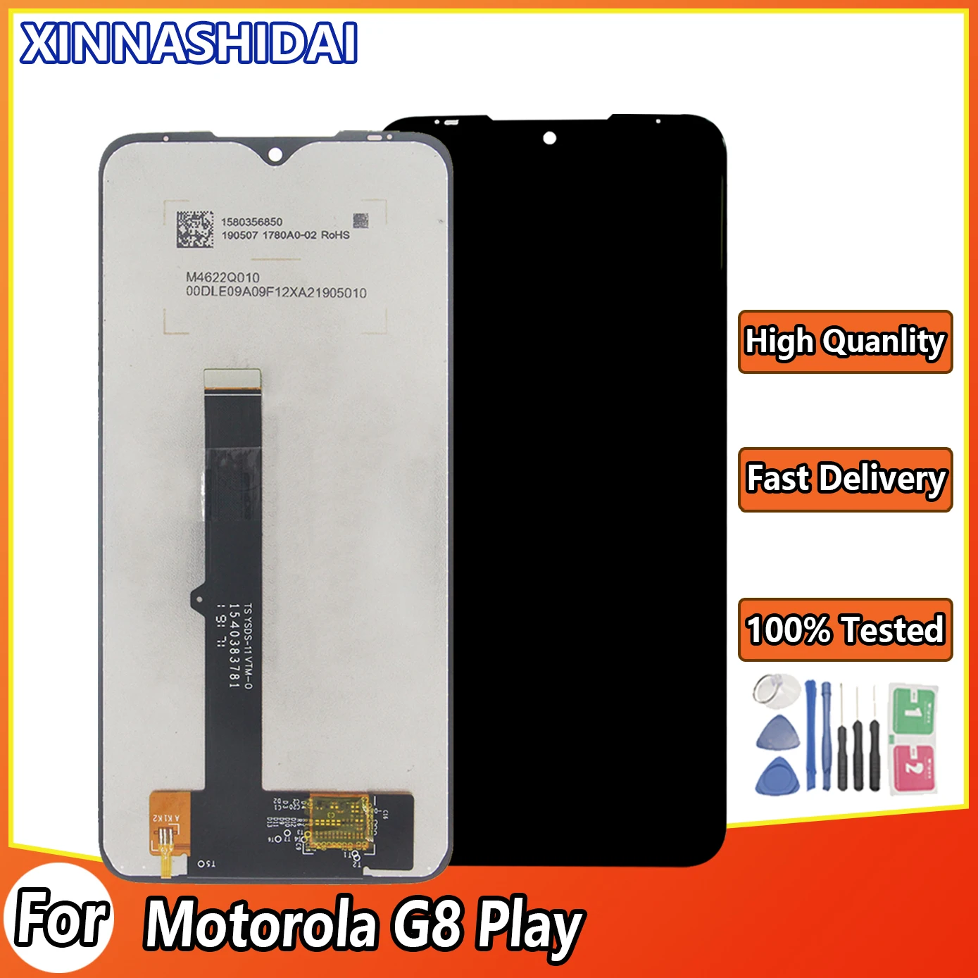 6.2&quot Screen For Moto G8 Play XT2015 XT2015-2 LCD Display Touch Digitizer Assembly Replacement Motorola | Мобильные телефоны и