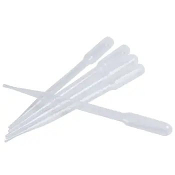 

5 Pcs L Capacity Lab Laboratory Clear Pipettes Droppers 6.1" Long