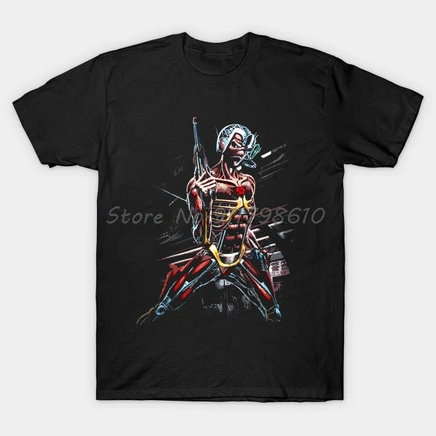 Men t-shirt The Maiden Tshirt Women T Shirt Men Cotton Tees Streetwear Harajuku
