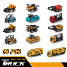 Metal Diecast 1:64 Car Toys, 14pcs Construction Cars Toys Toy Car for Boys Children Kids Toddler Age 3 4 5 Years Old Metal Diecast 1:64 Car Toys, 14pcs Construction Cars Toys Toy Car for Boys Children Kids Toddler Age 3 4 5 Years Old