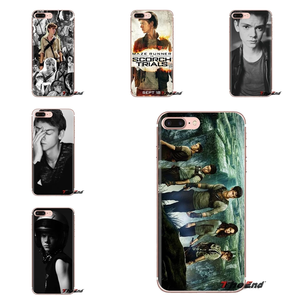 Мягкие чехлы для iPhone XS Max XR X 4 4S 5 5S 5C SE 6 6S 7 8 Plus Samsung Galaxy J1 J3 J5 J7 A3 A5 THOMAS BRODIE-SANGSTER коллаж