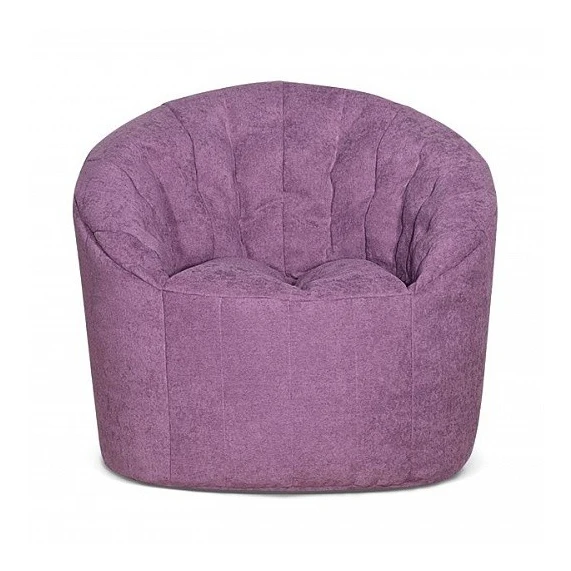 Кресло Порту для гостинной дачи дома Delicatex цвет сиреневый микрошеннил диван