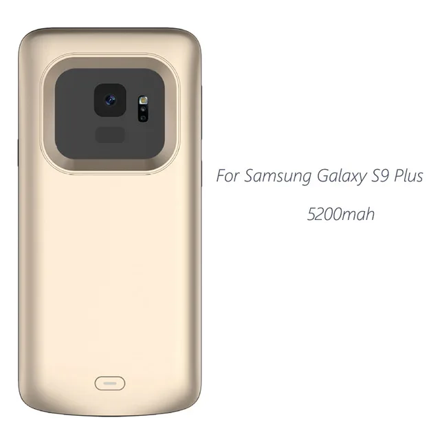 Новинка для samsung Galaxy S9 S8 Plus power Bank Мягкий ТПУ чехол для зарядки телефона чехол для зарядного устройства/чехол для аккумулятора - Цвет: Прозрачный