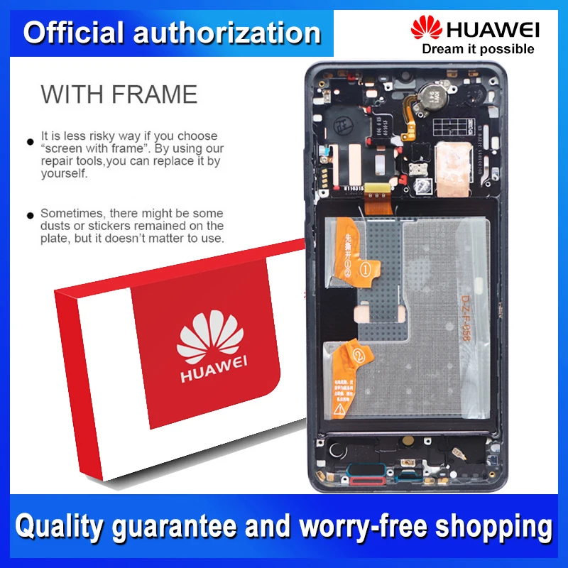6,4" дисплей Замена для huawei P30 Pro lcd кодирующий преобразователь сенсорного экрана в сборе VOG-L29 VOG-L09 с сервисным пакетом
