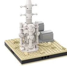

MOC Moisture Evaporator Building Blocks Model Star Series Desert Battlefield Slum Desert Puzzle Education Bricks Children's Toys