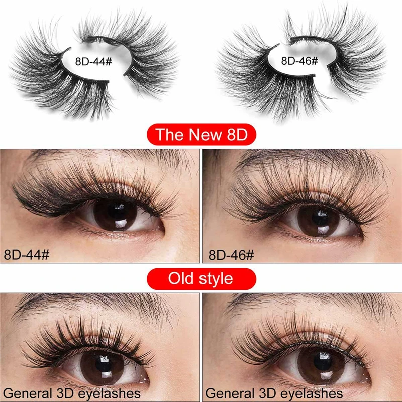 Chemical fiber eyelashes