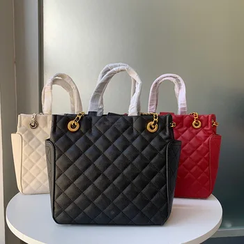 

2020 New Women's Bags PU Leather Solid Color Handbags Net Red Crossbody Bags Lingerie Chain Shoulder Tote