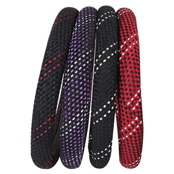 

Universal Car Breathable Anti-slip Steering Wheel Cover Summer Cooling Automobile Interior Decoration Adaptation Auto Parts