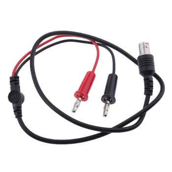 

BNC Q9 to 2x Dual 4mm Test Leads Probe Cable Stackable Banana Plug 70cm- 1Piece