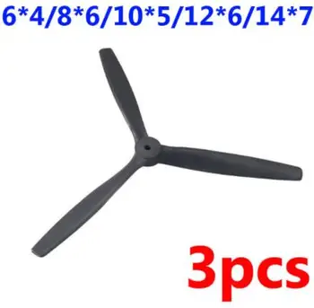 

3pcs 14x7 3-blades MA propeller Nylon glass fiber CW/CCW propellers for RC helicopter aircraft