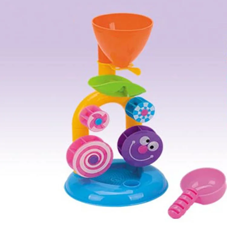 Children Summer Beach Water Toys Box Zhuang Waterwheel Cartoon Waterwheel Bathroom Water Toys