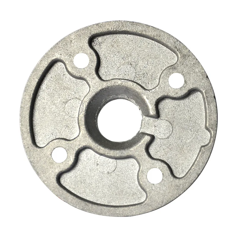 Boutique Aluminium Alloy Four-Hole Flange Base Storage Shelf Hook Accessories Wall Fixed Flange Piece Base