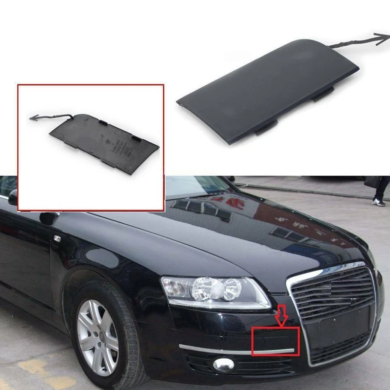 Capuchon De Crochet De Remorquage Pour Audi A6 C6 2009-2011 - Cache Pare-chocs Avant Droit, Référence 4F0807441F