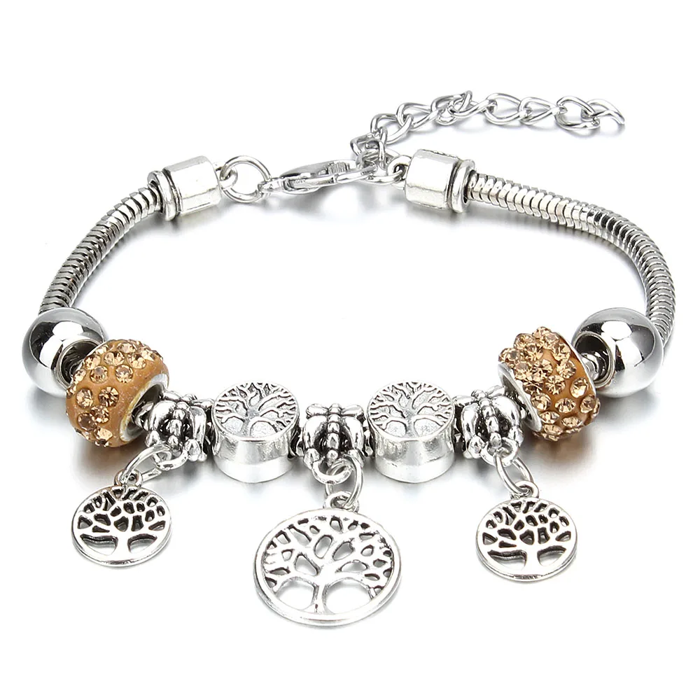 Tree of Life Shape Charm Bracelets For Women