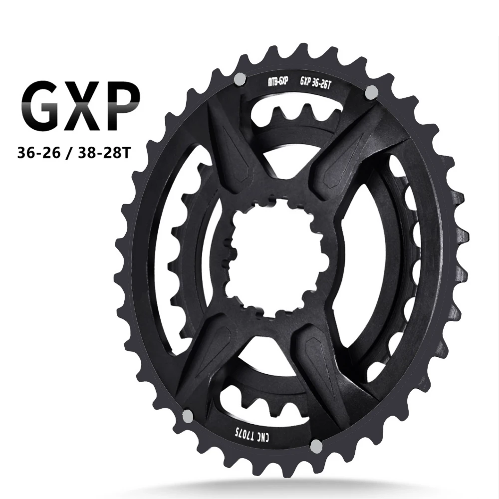Цепь с двойными дисками для горного велосипеда GXP прямой монтаж легкая Звездочка