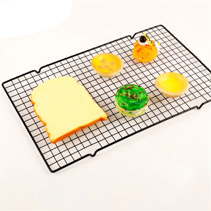 Модная 1 шт. антипригарная охлаждающая подставка из углеродистой стали охлаждающая решетка противень для печенья печенье пирог хлеб торт выпечки стойки