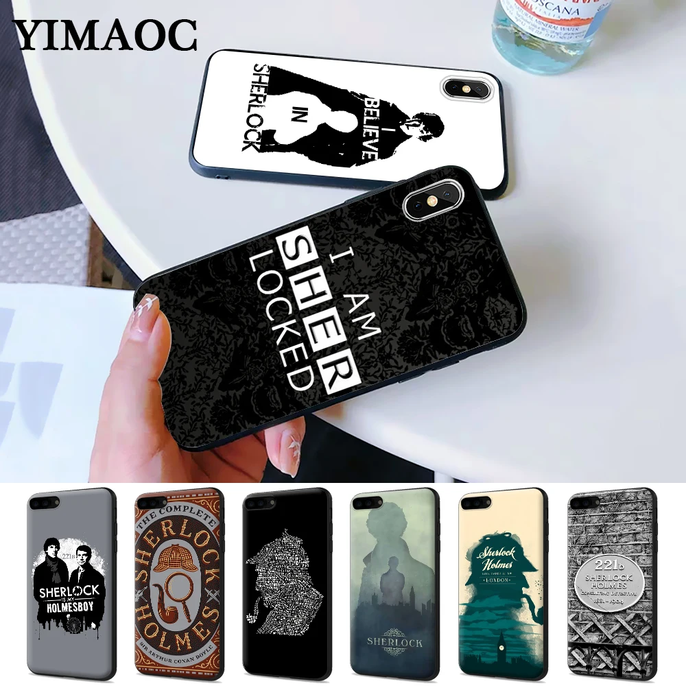 

Jim Moriarty Sherlock Holmes Multi Colors Silicone Case for iPhone 5 5S 6 6S Plus 7 8 X XS Max XR