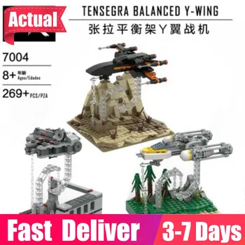 

DK7003 DK7004 DK7005 Tensegrity Anti-Gravity Suspended Series X-wing Fighter Balance Frame Model Building Blocks Toy Gift