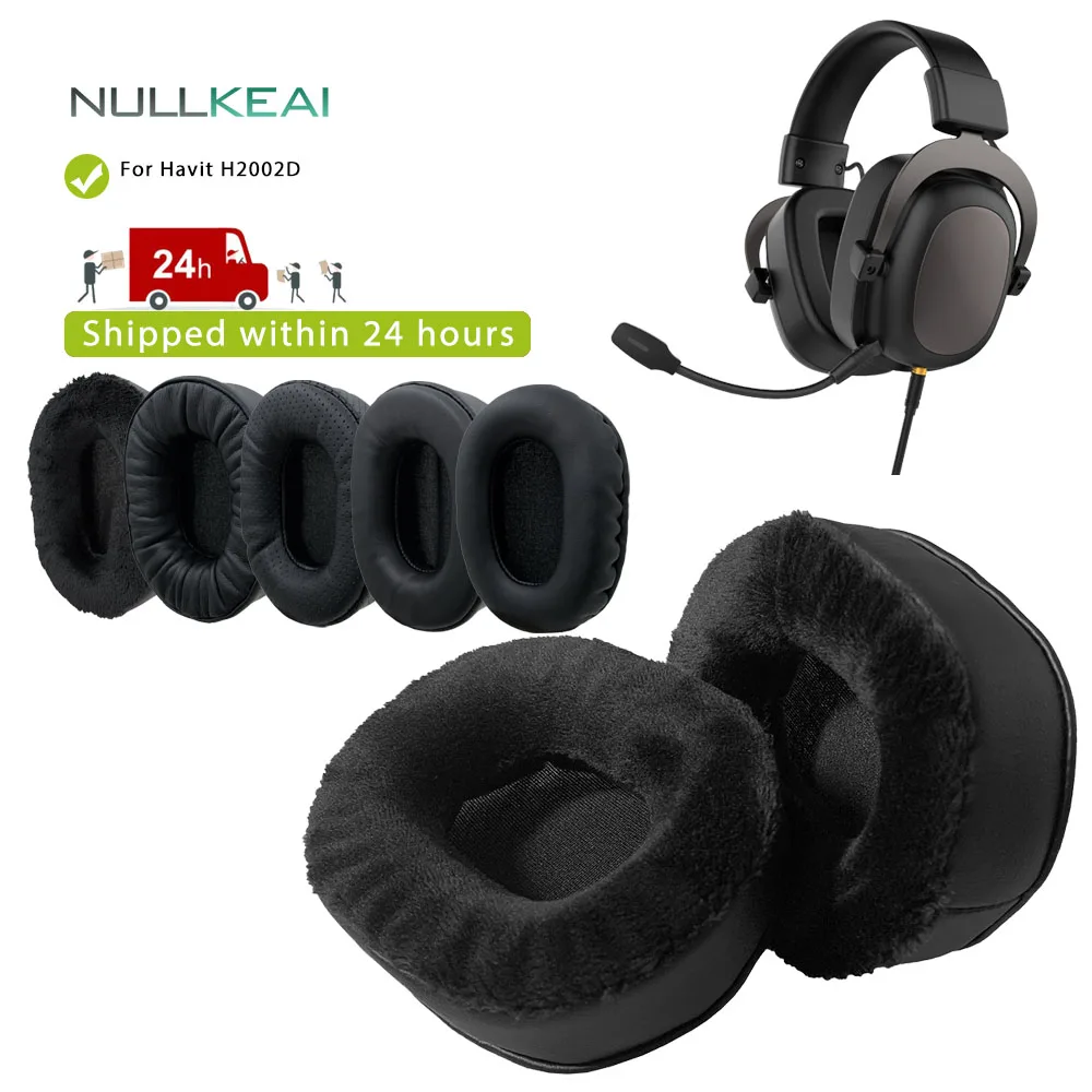 Сменные утолщенные кожаные амбушюры NULLKEAI для Havit H2002D наушников карты памяти |