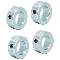 4 pièces de butée de profondeur de forage, butée de profondeur, anneaux de réglage pour axe/arbre galvanisé de 20Mm, anneaux de verrouillage d'arbre 