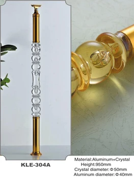 

Freeshipping AMS-304C Acrylic PMMA Royal Indoor Decorative Modern Luxury Column Pole Pillar Baluster Post