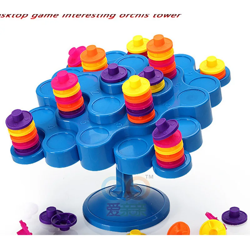 

Hot Sales Balance Game Top Tower Kindergarten Teaching Aids Educational Toy CHILDREN'S Toy Parent And Child Multi-seat Interacti