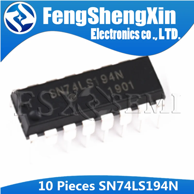 10 шт./лот 74LS194 HD74LS194P SN74LS194N DIP-16 4-битный двунаправленный универсальный