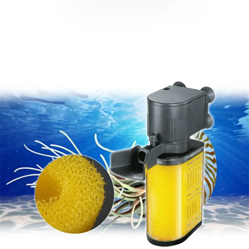 

New 13-30W Submersible Aquarium Internal Pump & Filter Filtration Aquarium/Fish Tank Filter for 100-350L Aquatic Pet Supplies