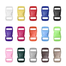 600 шт./лот 3/" изогнутая боковая пластиковая пряжка 10 мм широкий Открытый Кемпинг Пешие прогулки Паракорд Браслет Пряжка рюкзаки аксессуар