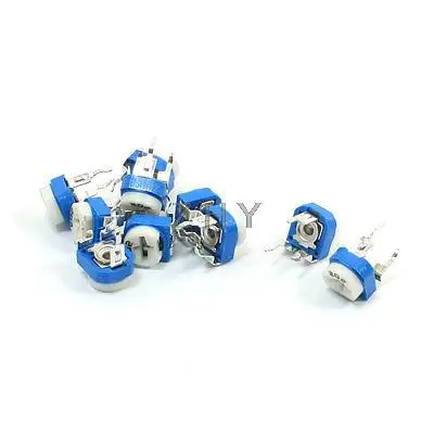 

10Pcs DIP Cermet Trimmer Potentiometer Variable Resistor 2K Ohm WH06-2