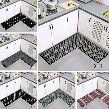 

Kitchen Bath Mat Non Slip Absorbent Rug Carpet Floor Mat Home Entrance Doormat Tapete Absorbent Bedroom Living Room Floor Mats