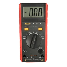 SZBJ BZ2611A Высокоточный цифровой измеритель емкости автоматическое отключение специальный измеритель емкости защита от перегрузки