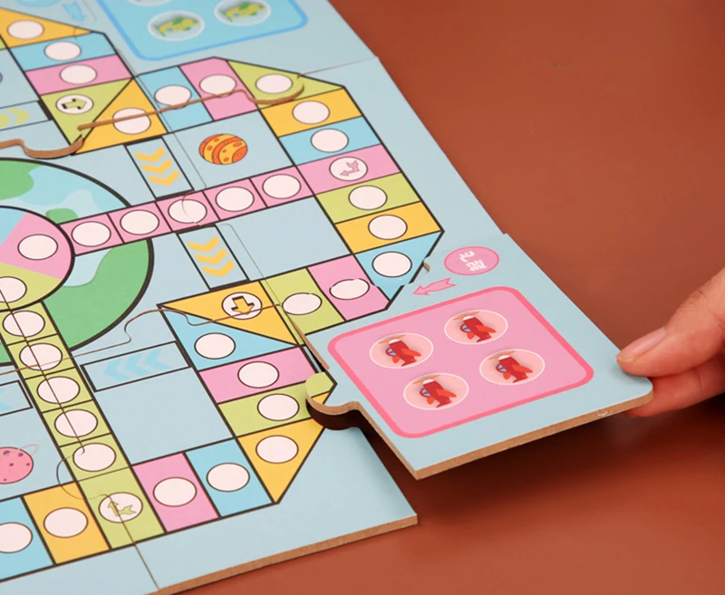 Двухсторонняя шахматная игра Gomoku, настольная головоломка Монтессори, Развивающие деревянные игрушки для детей, обучающая игрушка, подарки