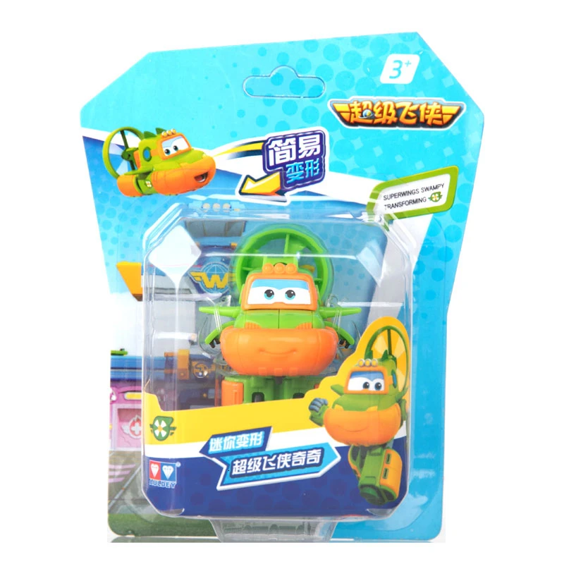 New Toy 17 small Super Wings deformation Mini Jett robot wing Action Figures Super Wing Transformation toys for children gift