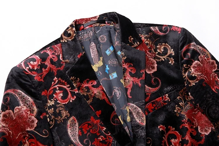 PYJTRL для мужчин качество Ретро Винтаж Syle Мужской Блейзер Slim Fit пальто мужской пиджак