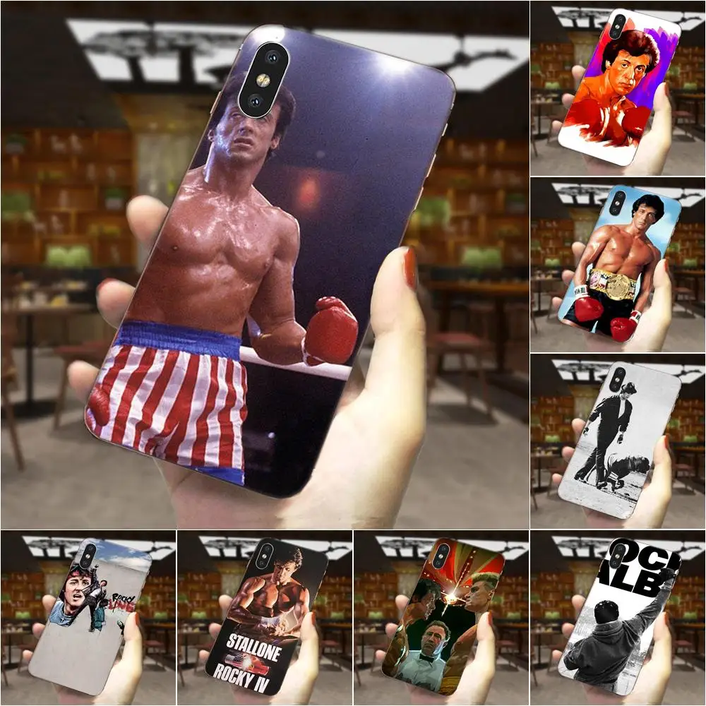 Мягкий силикагель The Best Of Rocky Balboa для Apple iPhone 4 4S 5 5C 5S SE SE2 6 6S 7 8 11 Plus Pro X XS Max XR |