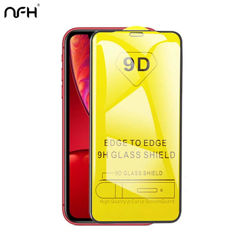 

For Apple iPhone 11 Pro Max 9D Tempered Protective Glass On For iPhone 11 11 Pro Full Cover Screen Protector 9H Hard Film Glass