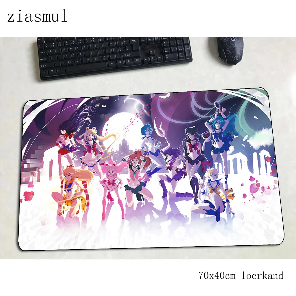 Коврик для мыши sailor moon, геймер, 700x400x3 мм, игровой коврик для мыши, xl, коврик для стола, 3d коврик для мыши, игры для ПК, геймерские коврики, геймпад