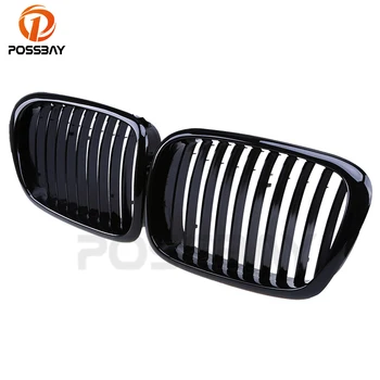 

POSSBAY Auto Car Grills For BMW 5-Series E39 M5 1998/1999-2003 Front Gloss Black Paint Racing Grills Grille Decoration Styling