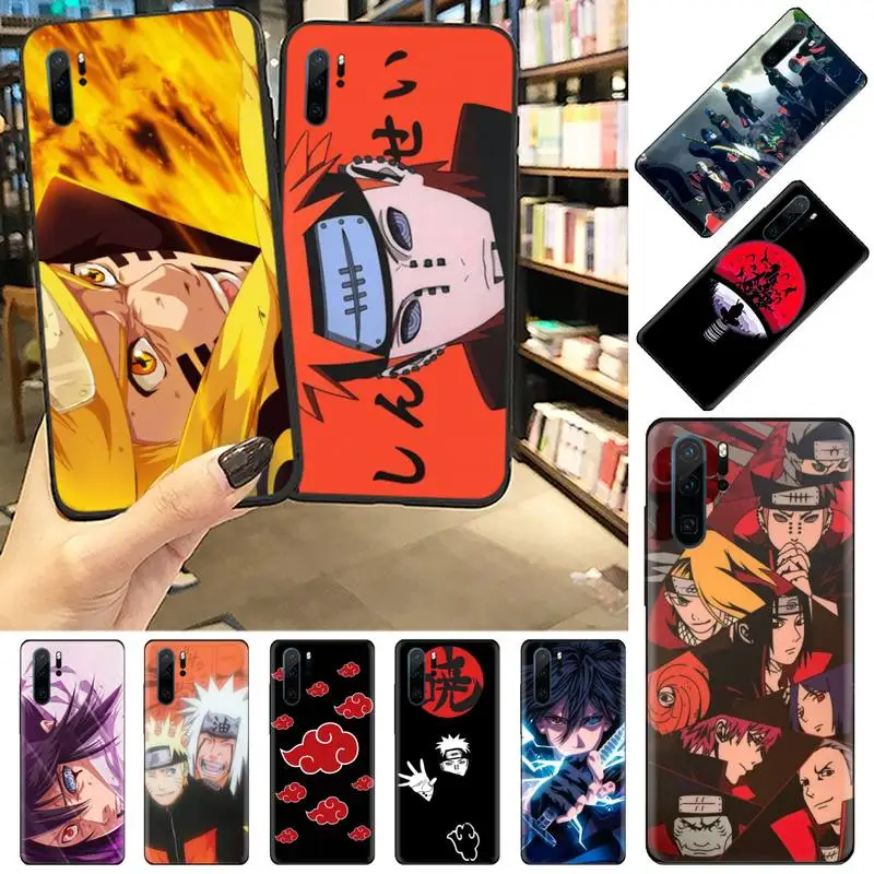 Мягкий чехол для телефона naruto Pain Uchiha Sasuke Uzumaki Huawei P9 P10 P20 P30 Lite 2016 2017 2019 plus pro P