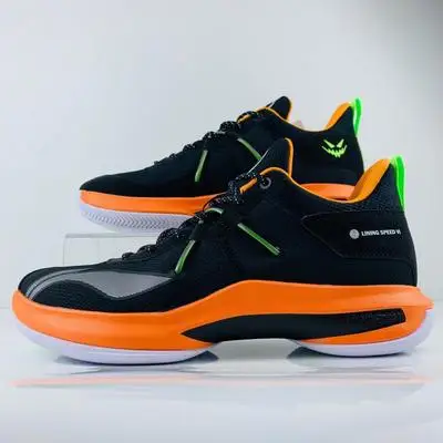 Li-Ning Для мужчин Скорость VI Профессиональная баскетбольная обувь светильник подушка из пены с эффектом подкладка Спортивная обувь Кроссовки ABAP069 SOND19 - Цвет: ABAP069-1H