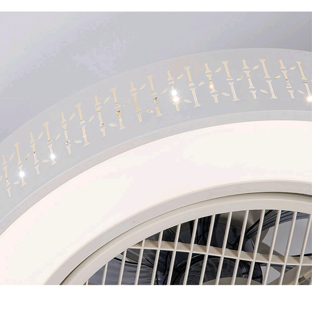220V 50 см потолочные вентиляторы с светильник Спальня Decora 110V потолочный вентилятор пульт дистанционного управления Wi-Fi Управление вентилятор Ventilador De Teto