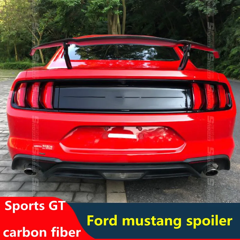 Спойлер на заднее крыло из углеродного волокна для Ford Mustang | Автомобили и