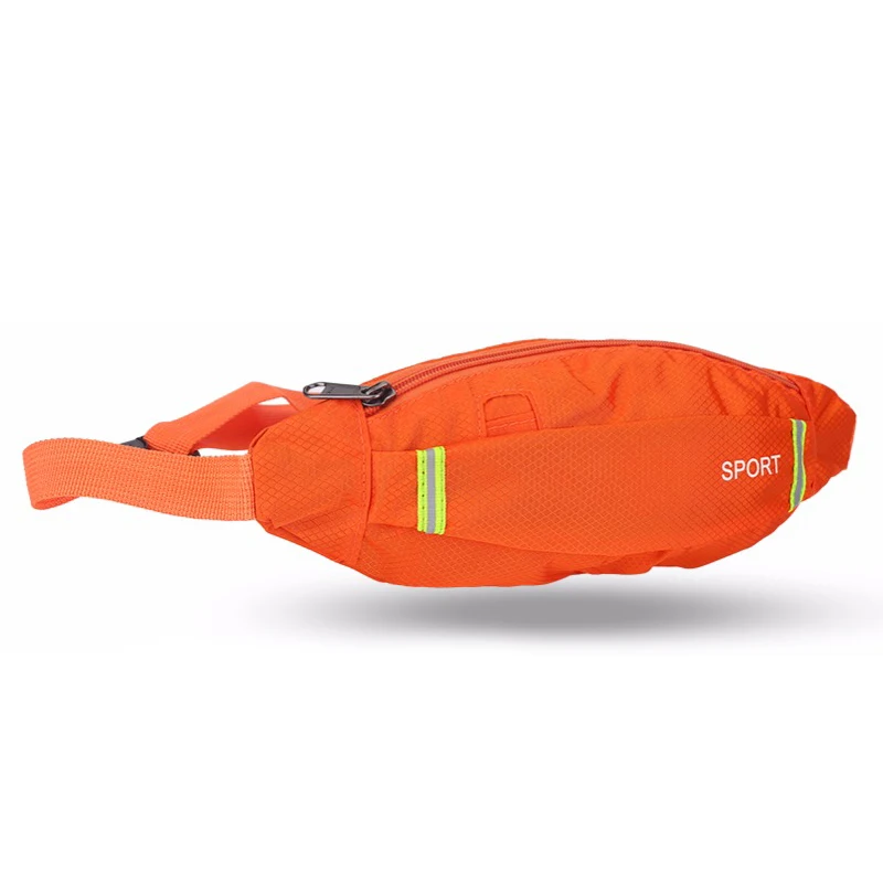 Orange IKSNAIL поясная сумка для бега, спортивная сумка для велоспорта, поясная сумка, поясная сумка для путешествий, гонок, пеших прогулок, тренажерного зала, фитнеса, кошелек для мужчин и женщин - Цвет: Orange