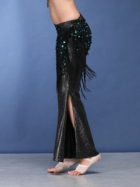 Ceinture De Danse Du Ventre à Paillettes Colorées - Écharpe Hanche, Chaîne Taille - Pour Spectacle, Fête, Carnaval - Taille 140x72 Cm
