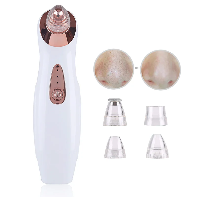 Blackhead Remover Pore Vacuum Cleaner Black Dot Acne Pimple USB Skin Care Suction Tool Facial Dermabrasion blackhead vacuum | Красота и