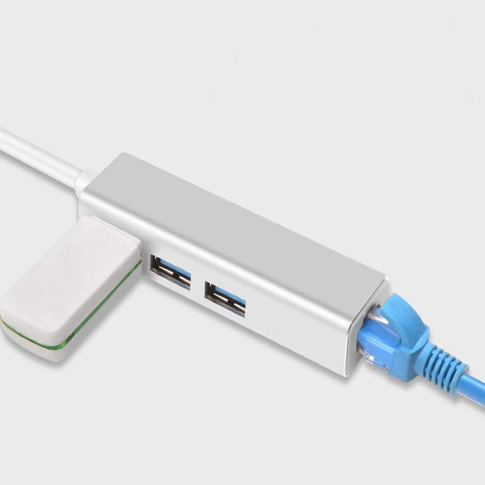 Сетевая карта usb-хаб Внешний ноутбук Kilomega алюминиевый сплав адаптер LAN Ethernet Разъемы type-c к RJ45