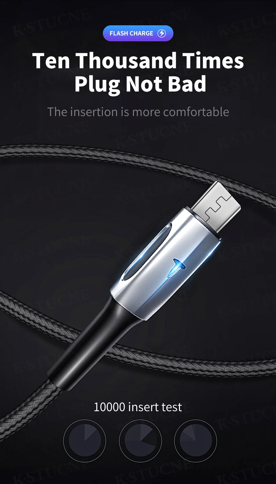 Micro USB кабель Быстрая зарядка 1 м 2 м кабель зарядного устройства микро-usb для samsung A7 Xiaomi Redmi Note 5 Android кабели для мобильных телефонов