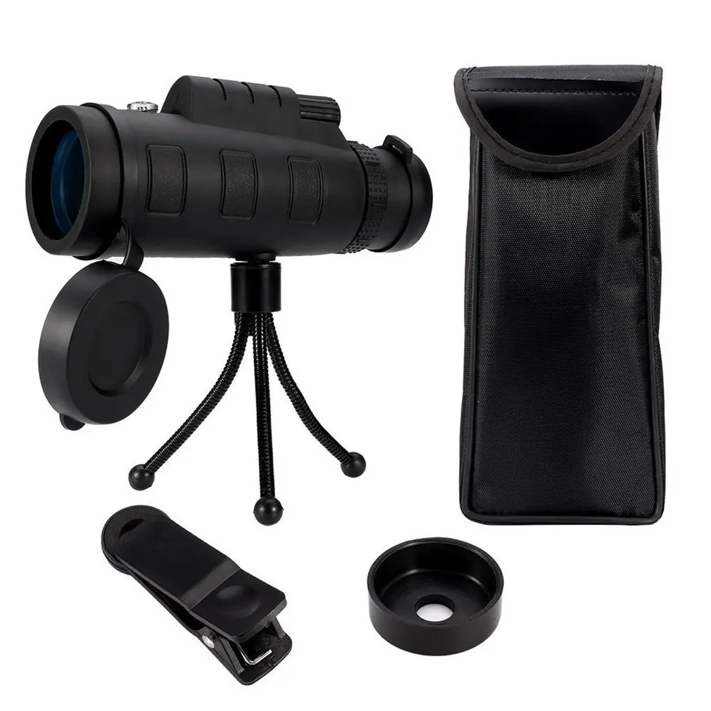 

Hd High Power Monocular Mobile Phone Lens 40X60 Hd High Power Waterproof Monocular Outdoor Travel Telescope